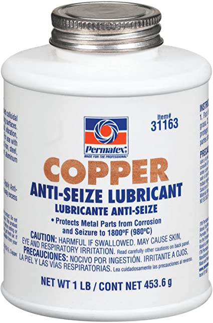 Lubricante Antifundente de Cobre Anti-Seize 453g Lubricante Antifundente de Cobre Anti-Seize 453g