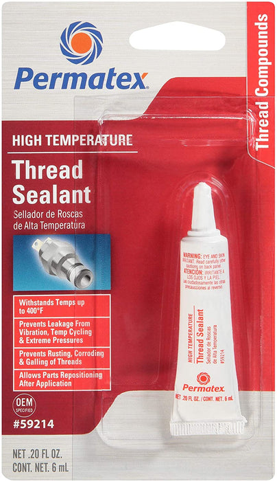 Sellador para Pernos y Tuercas con Teflon - Alta Temperatura 6ml