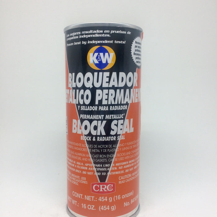 Sellador Metalico Permanente de Block y Radiador 16oz (453g)